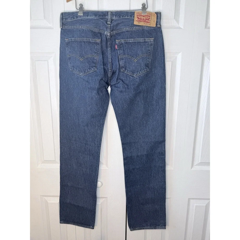 VTG 1996 Levi's 501‎ Jeans Mexico 100% Cotton Button Fly 501 34X34